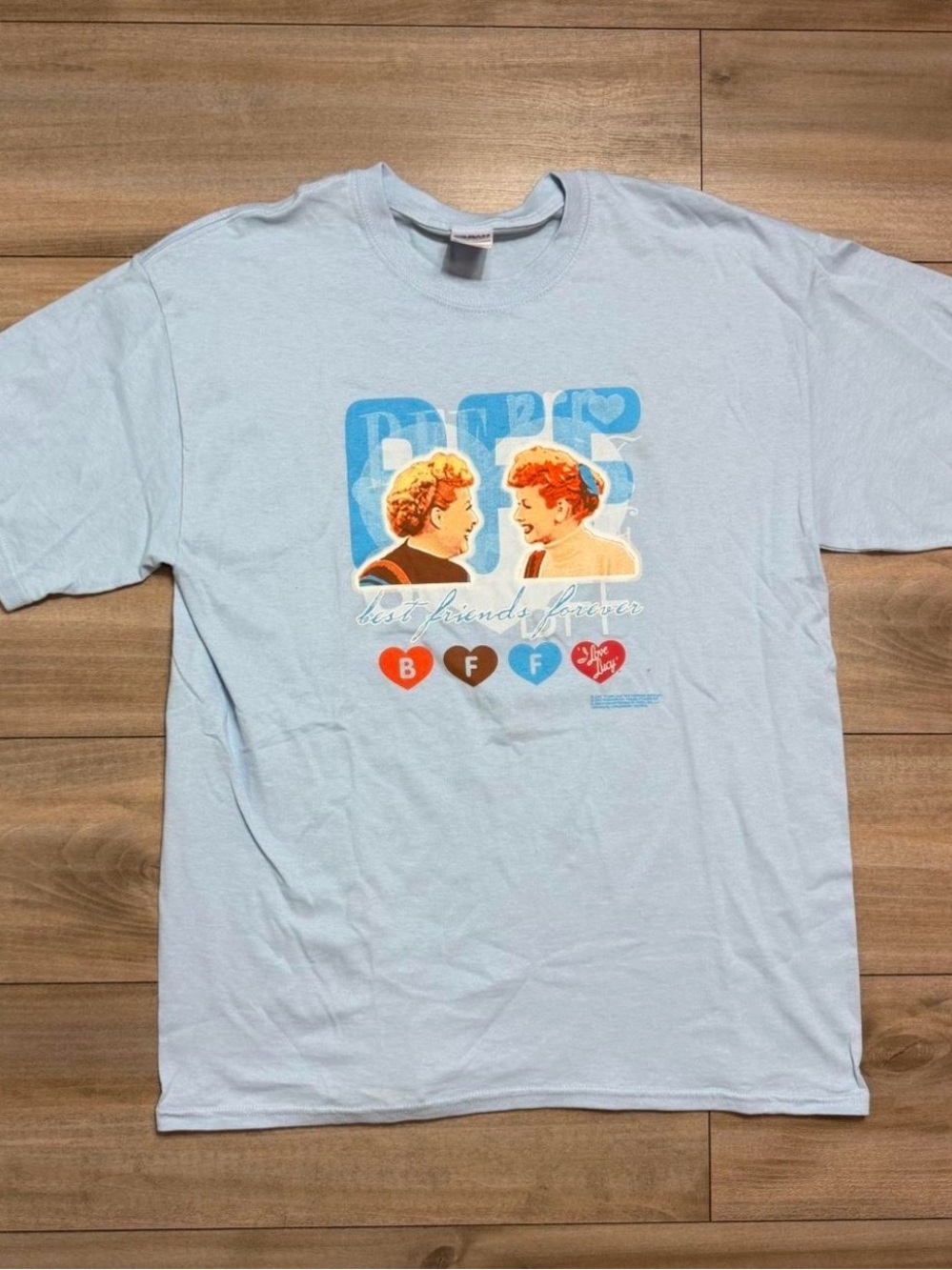 Lucy and Ethel 2005 Vintage Y2K Nostalgia kidcore Skater Size L